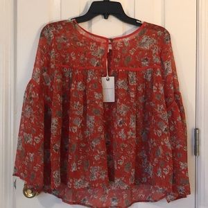 NWT lucky brand blouse!!